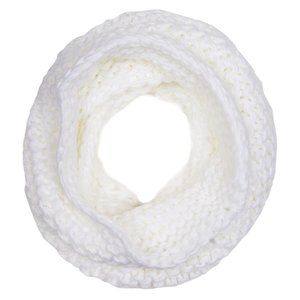 Code22 Soft Solid Knit Neck Warmer Infinity Scarf